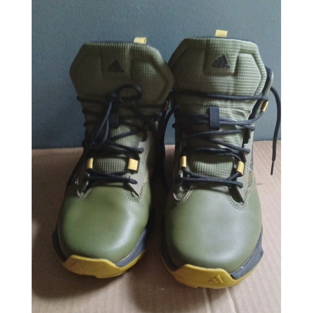 Adidas Terrex Trail Hiking‎ Boots Olive Green Outdoor Adventure Shoes